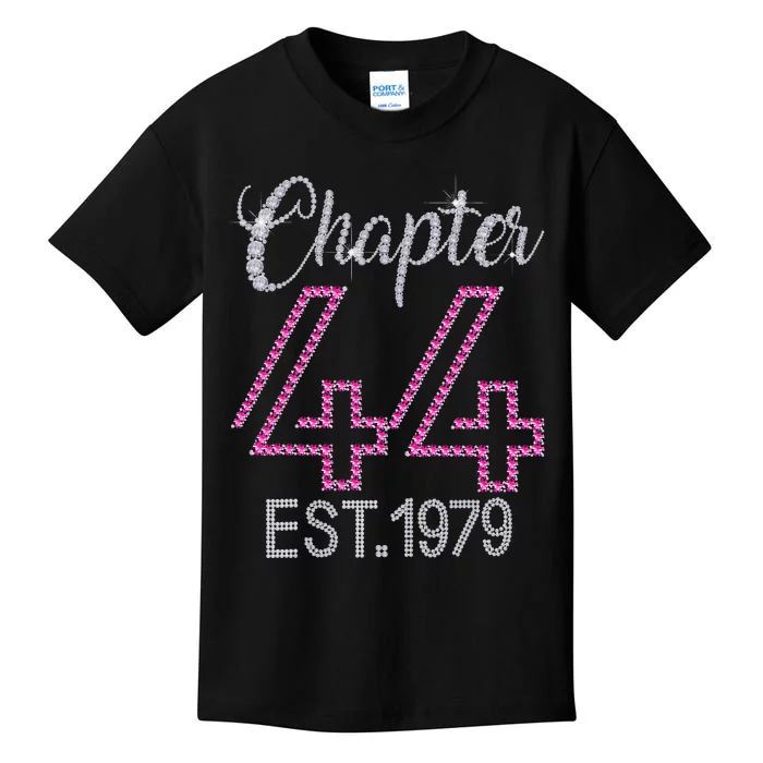 Chapter 44 EST 1979 44th Birthday Gift For Womens Kids T-Shirt