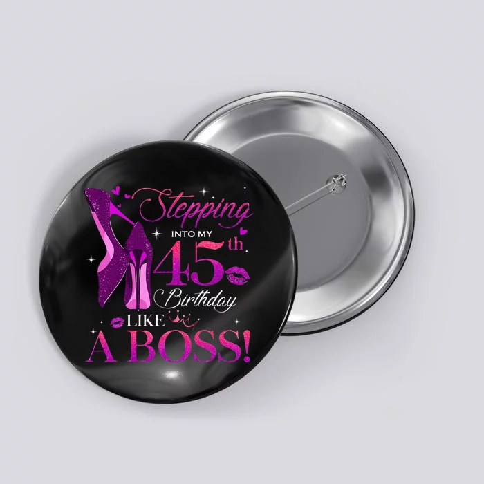 Chapter 45 Fabulous Since 1978 45th Birthday Queen Button