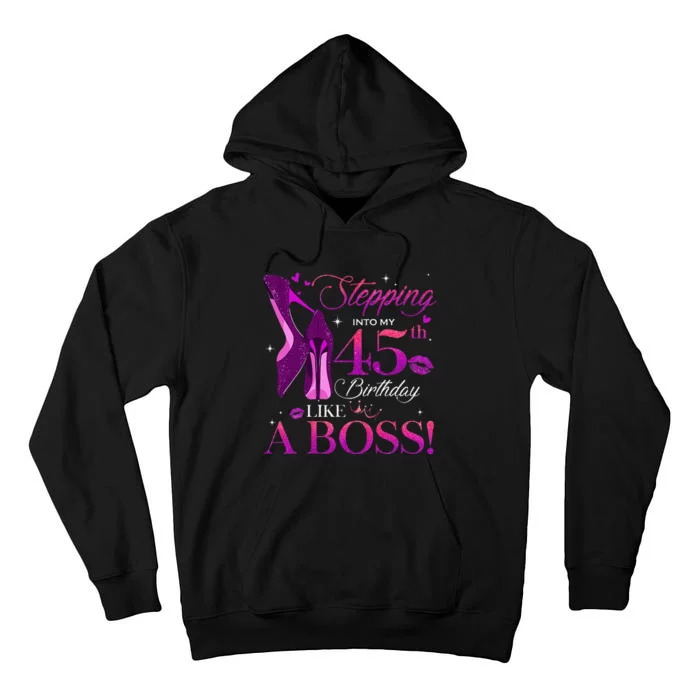 Chapter 45 Fabulous Since 1978 45th Birthday Queen Tall Hoodie