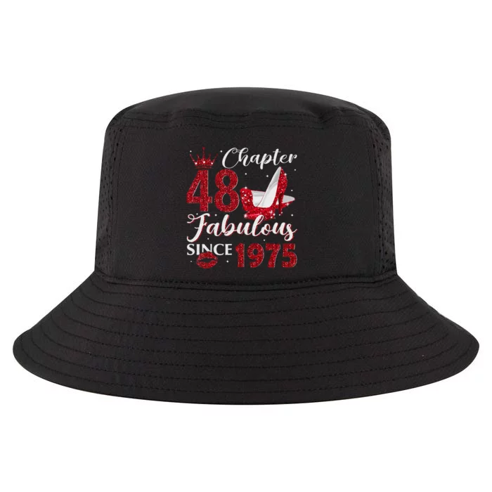 Chapter 48 Fabulous Since 1975 48Th Birthday Gift For Women Cool Comfort Performance Bucket Hat