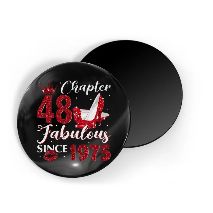 Chapter 48 Fabulous Since 1975 48Th Birthday Gift For Women Magnet