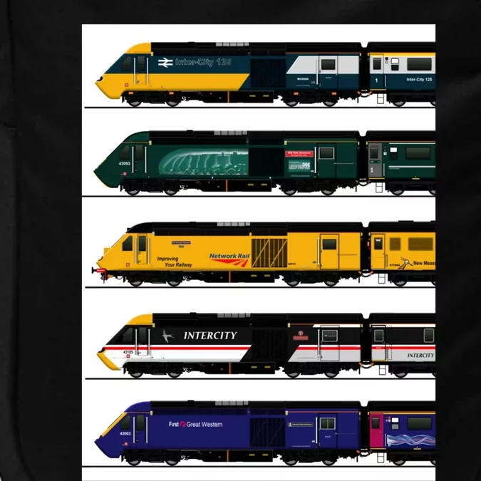 Class 43 Intercity 125 Locomotives Impact Tech Backpack