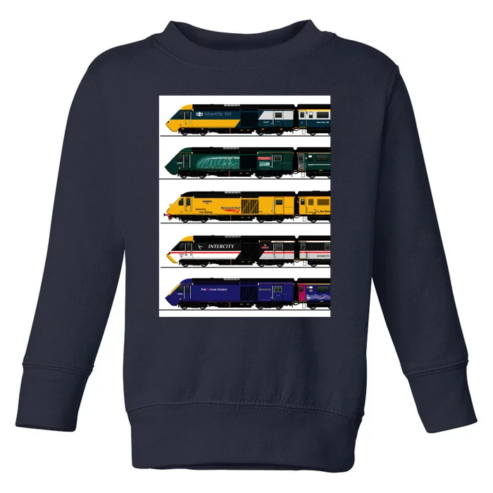 Class 43 Intercity 125 Locomotives Toddler Sweatshirt