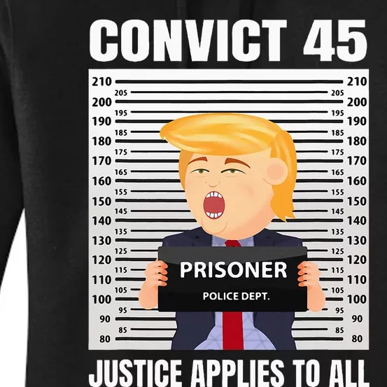 Convict 45 No One Is Above The Law Women's Pullover Hoodie