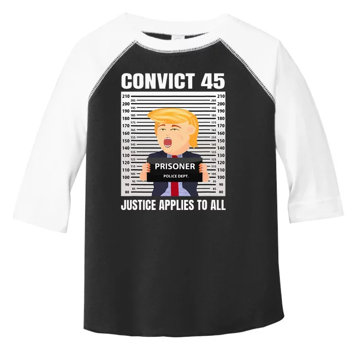 Convict 45 No One Is Above The Law Toddler Fine Jersey T-Shirt