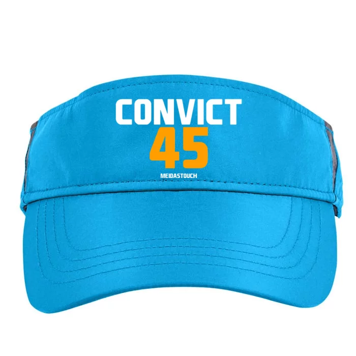 Convict 45 No One Man Or Woman Is Above The Law Adult Drive Performance Visor