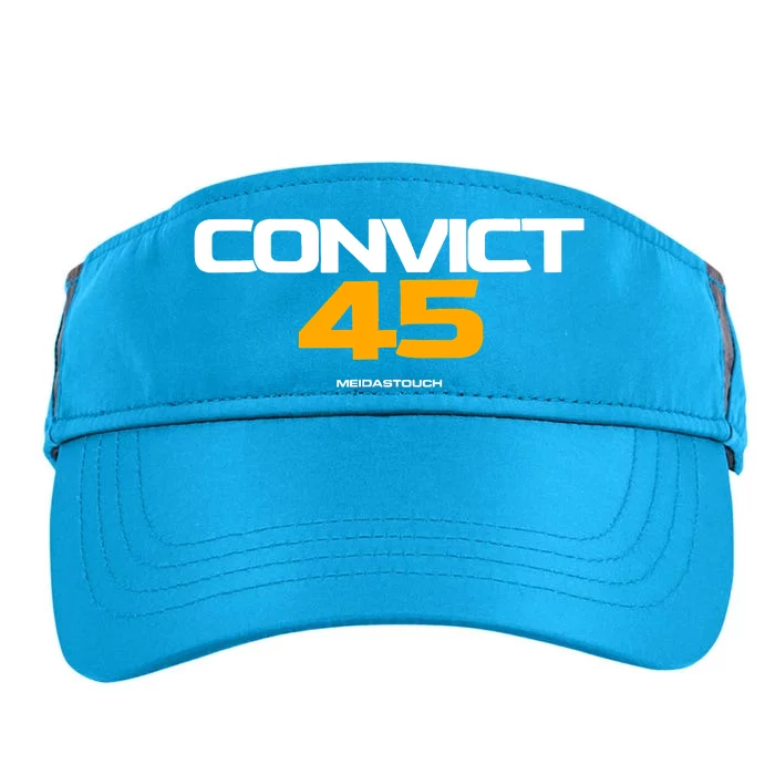 Convict 45 No One Man Or Woman Is Above The Law Adult Drive Performance Visor