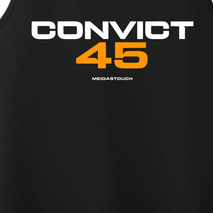 Convict 45 No One Man Or Woman Is Above The Law Performance Tank