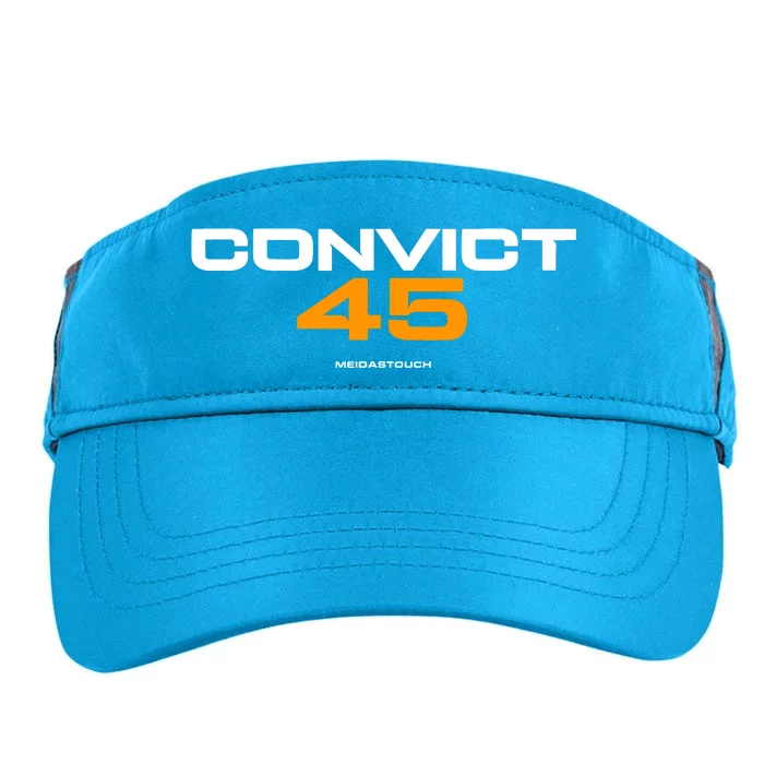 Convict 45 No One Man Or Woman Is Above The Law Adult Drive Performance Visor