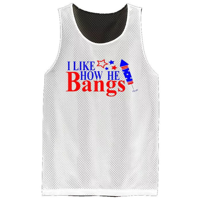 Couples 4th Of July S For Her I Like How He Bangs Mesh Reversible Basketball Jersey Tank