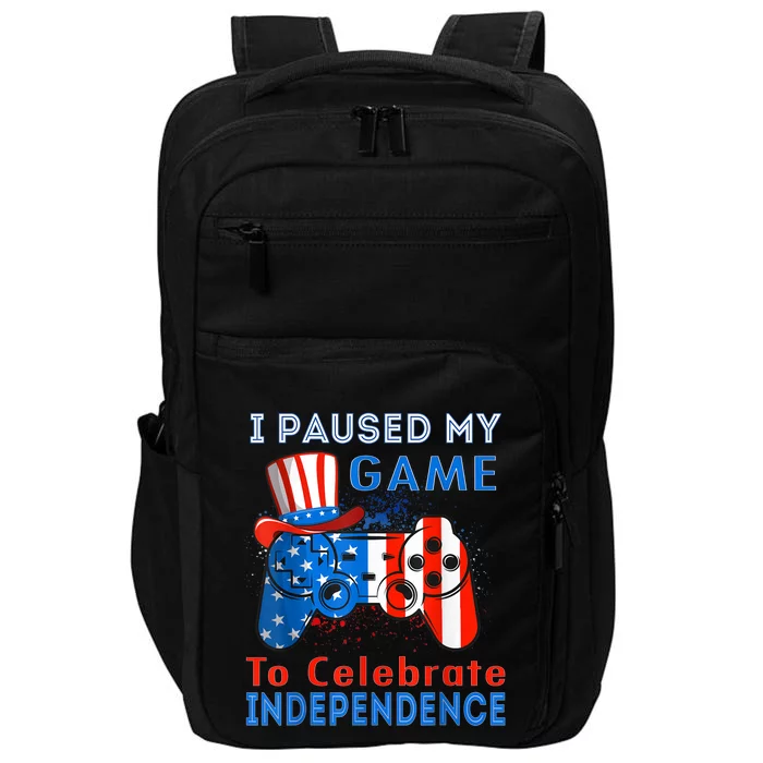 Celebrate 4th Of July America Independence July 4th Impact Tech Backpack