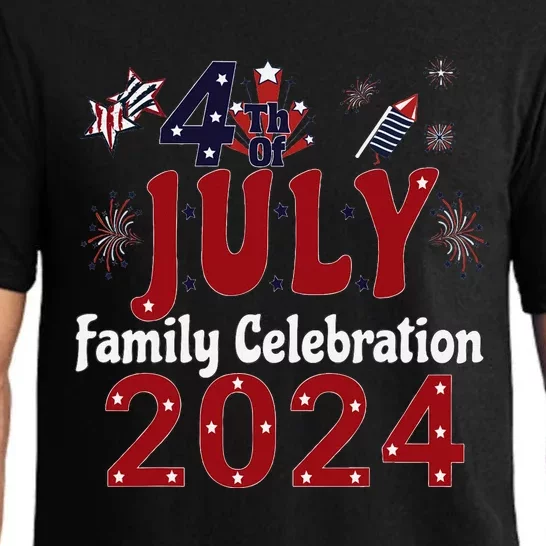 Celebrate 4th Of July 2024 With Family Matching Group Pajama Set