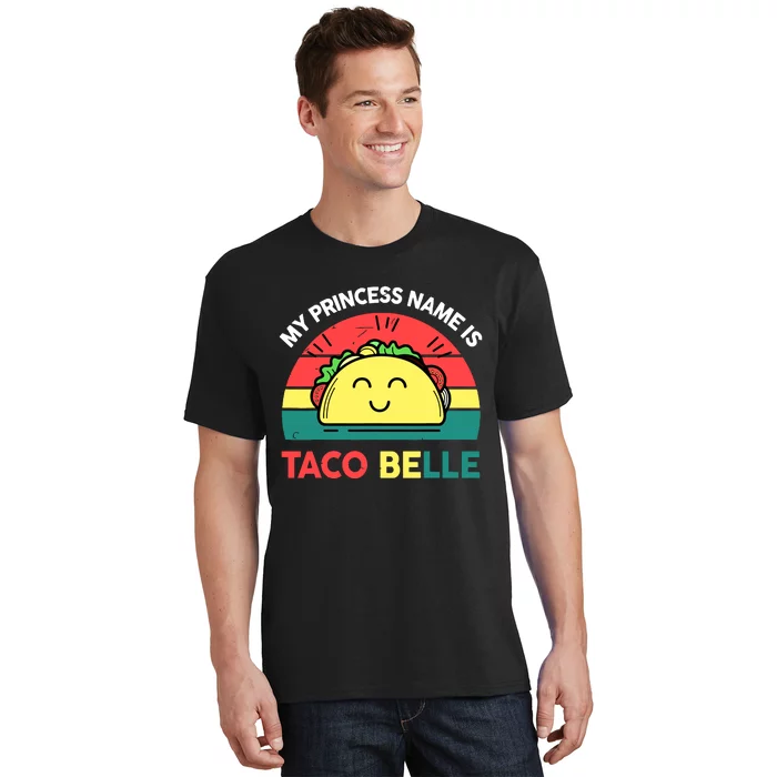 Cinco 5 De Mayo Mexican Fiesta Taco Belle Funny T-Shirt