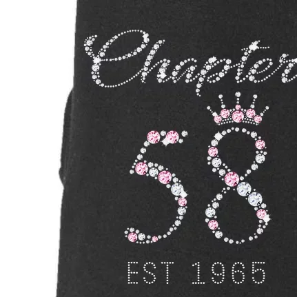 Chapter 58 EST 1965 58Th Birthday Gift For Cute Doggie 3-End Fleece Hoodie