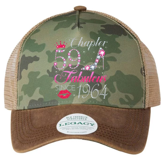 Chapter 59 Fabulous Since 1964 59Th Birthday Gift For Women Legacy Tie Dye Trucker Hat