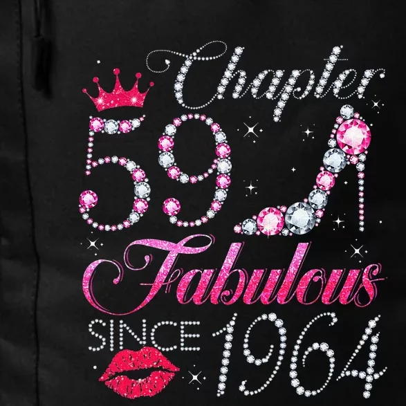 Chapter 59 Fabulous Since 1964 59Th Birthday Gift For Women Daily Commute Backpack