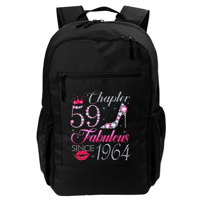 Chapter 59 Fabulous Since 1964 59Th Birthday Gift For Women Daily Commute Backpack