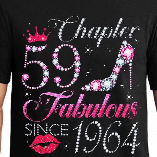 Chapter 59 Fabulous Since 1964 59Th Birthday Gift For Women Pajama Set