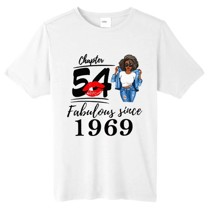 Chapter 54 Fabulous Since 1969 54th Birthday ChromaSoft Performance T-Shirt