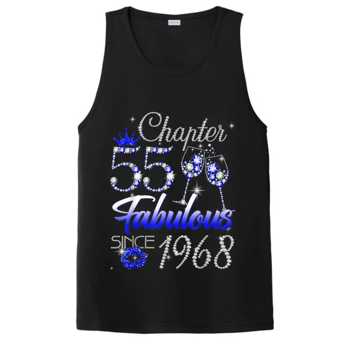 Chapter 55 Fabulous Since 1968 55th Birthday Queen Performance Tank