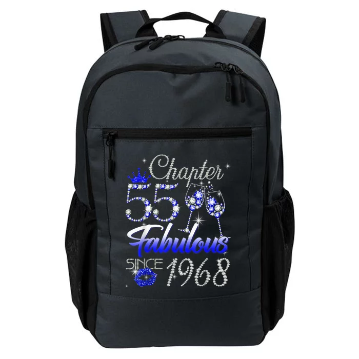 Chapter 55 Fabulous Since 1968 55th Birthday Queen Daily Commute Backpack