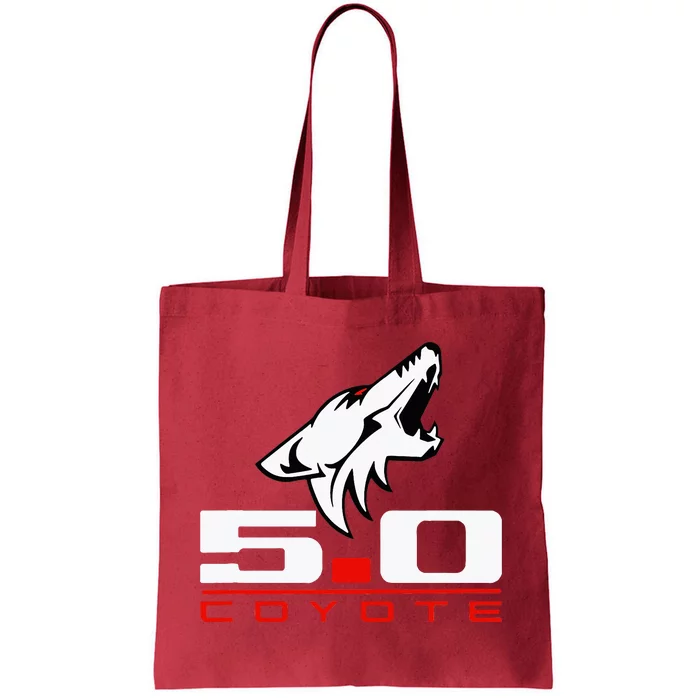 Coyote 5.0 Race Drag Gt Lx Street Rod Hot Rod Tote Bag