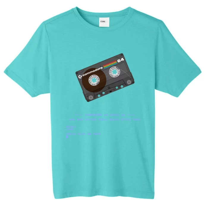 Commodore 64 Cassette Tape Loading... ChromaSoft Performance T-Shirt