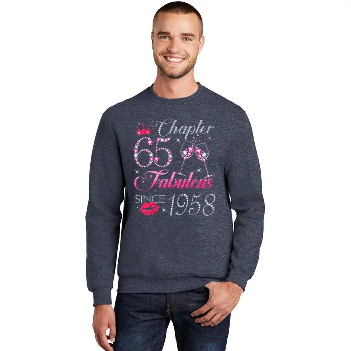 Chapter 65 Fabulous Since 1958 65Th Birthday Present Gift For Wo Sweatshirt