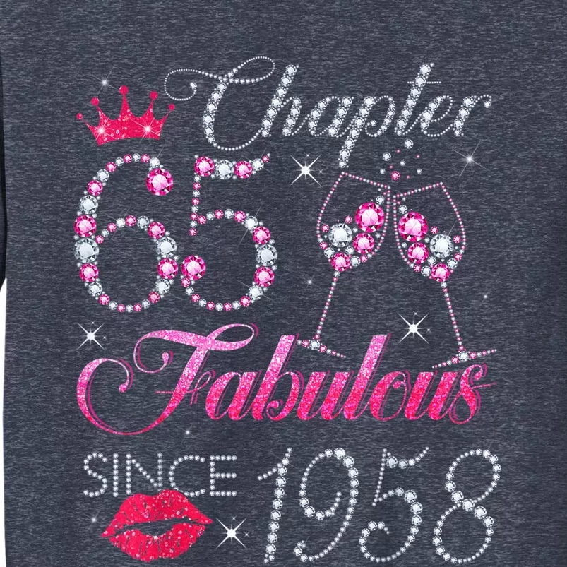 Chapter 65 Fabulous Since 1958 65Th Birthday Present Gift For Wo Sweatshirt