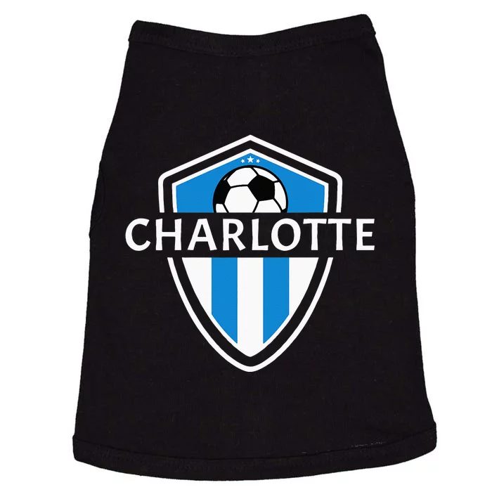 Charlotte 704 Jersey Fan Badge Doggie Tank