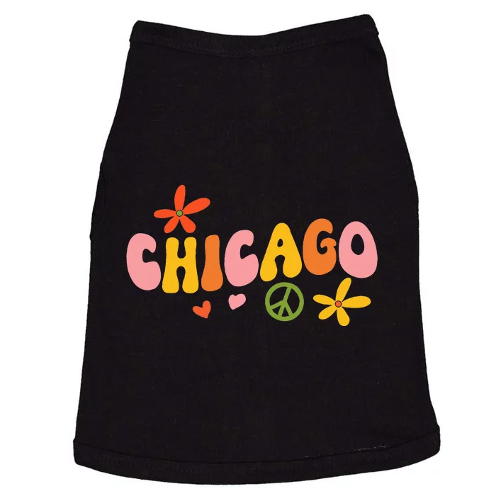 Chicago 70s Retro Hippie Doggie Tank