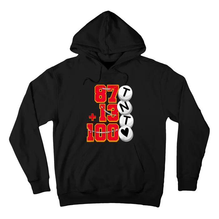 Cute 87 + 13 = 100 Days Of School Taylor 100th Day Of School Hoodie