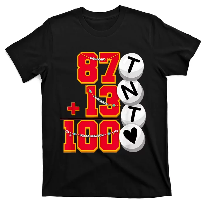 Cute 87 + 13 = 100 Days Of School Taylor 100th Day Of School T-Shirt