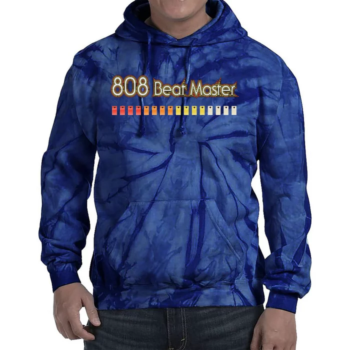 Classic 808 Drum Machine Beat Master Tie Dye Hoodie