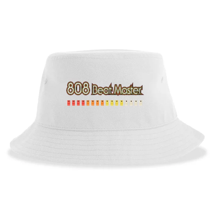 Classic 808 Drum Machine Beat Master Sustainable Bucket Hat