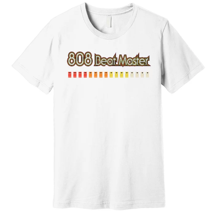 Classic 808 Drum Machine Beat Master Premium T-Shirt