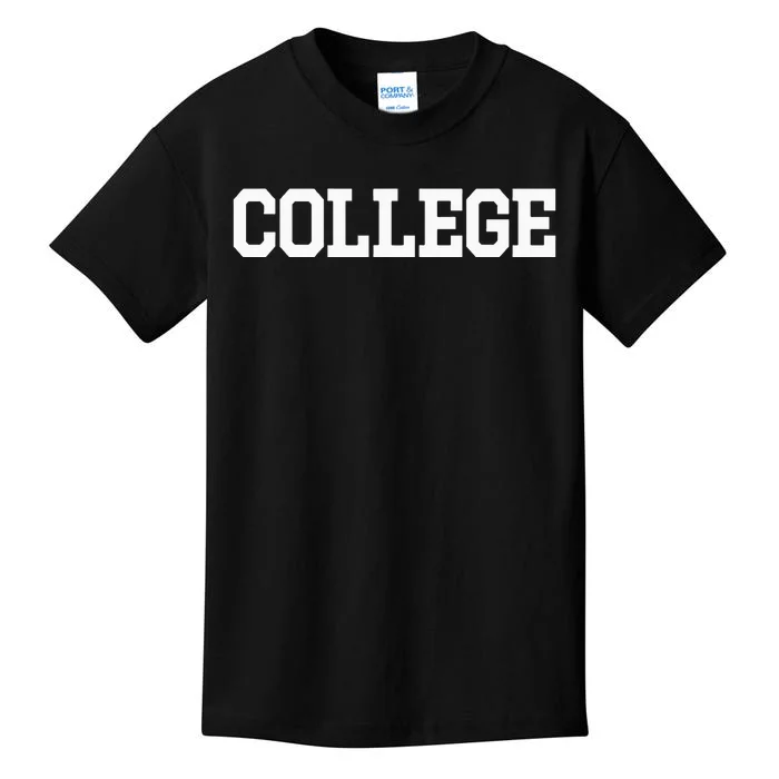 College 80s Party Animal Retro Kids T-Shirt