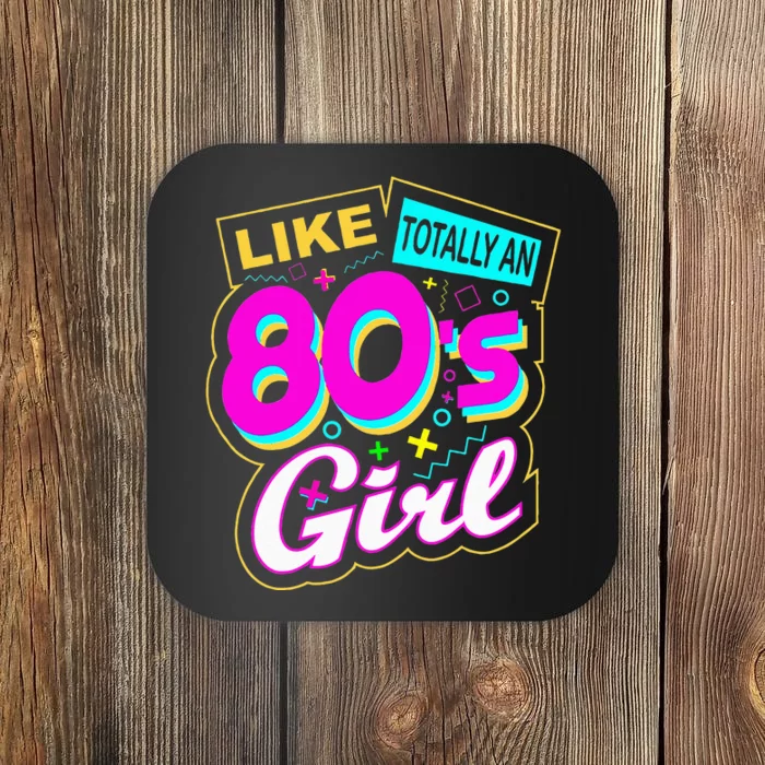 Cool 80's Retro Fashion Throwback Culture Party Lover Coaster