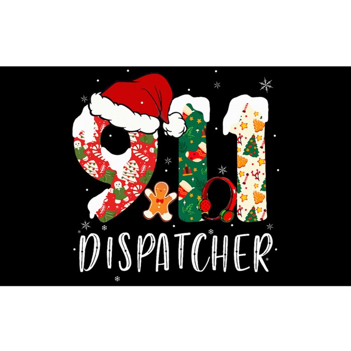 Christmas 911 Dispatcher Santa's Favorite 911 Dispatcher Bumper Sticker