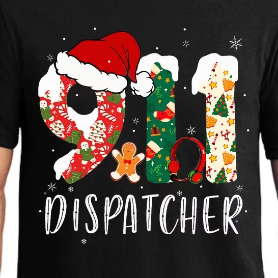 Christmas 911 Dispatcher Santa's Favorite 911 Dispatcher Pajama Set