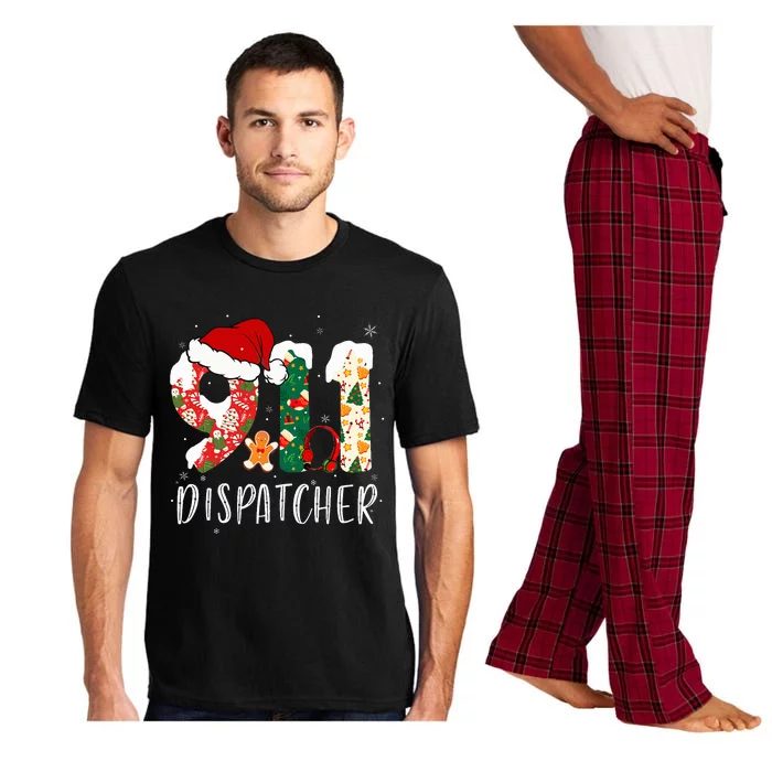 Christmas 911 Dispatcher Santa's Favorite 911 Dispatcher Pajama Set