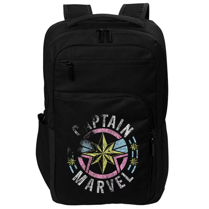 Captain 90s Style Logo Impact Tech Backpack