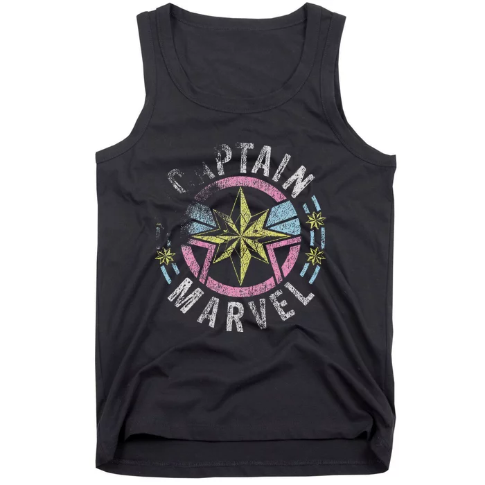 Captain 90s Style Logo Tank Top