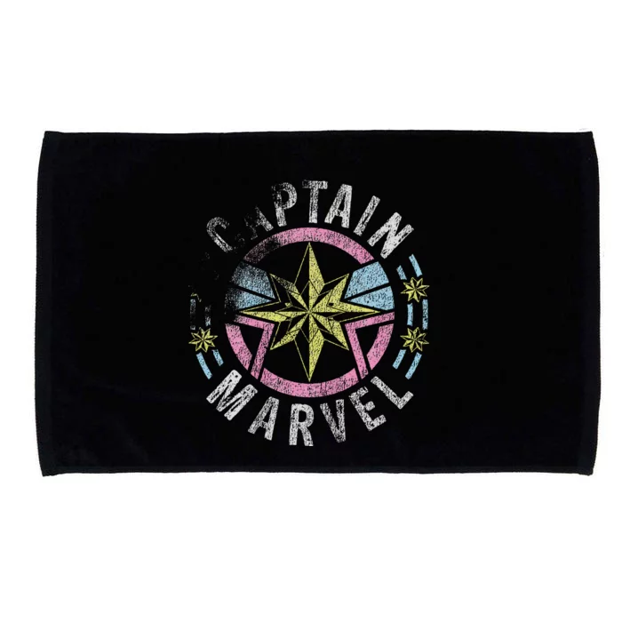 Captain 90s Style Logo Microfiber Hand Towel