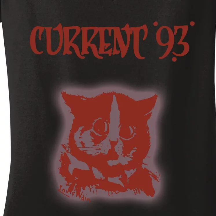 Current 93 “Thunder Perfect Mind” Women's V-Neck T-Shirt