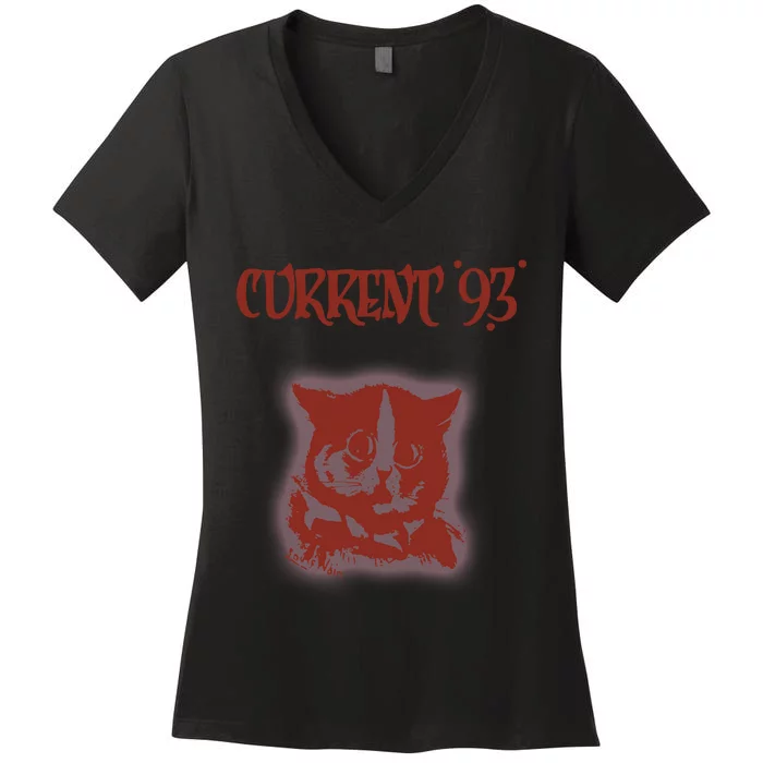 Current 93 “Thunder Perfect Mind” Women's V-Neck T-Shirt