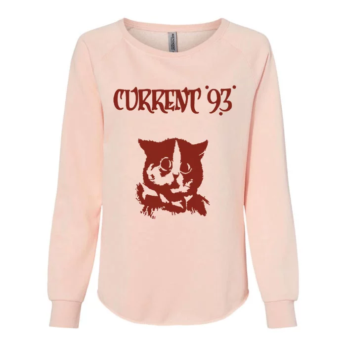 Current 93 “Thunder Perfect Mind Womens California Wash Sweatshirt