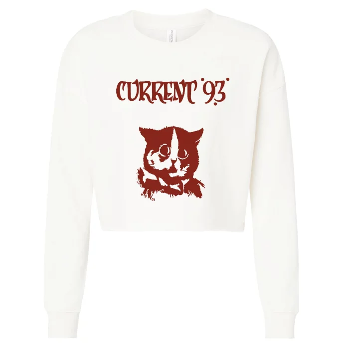 Current 93 “Thunder Perfect Mind Cropped Pullover Crew