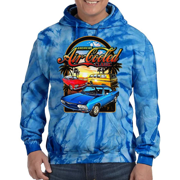 Corvair American Air Cooled Classic Late Early Fc Tie Dye Hoodie