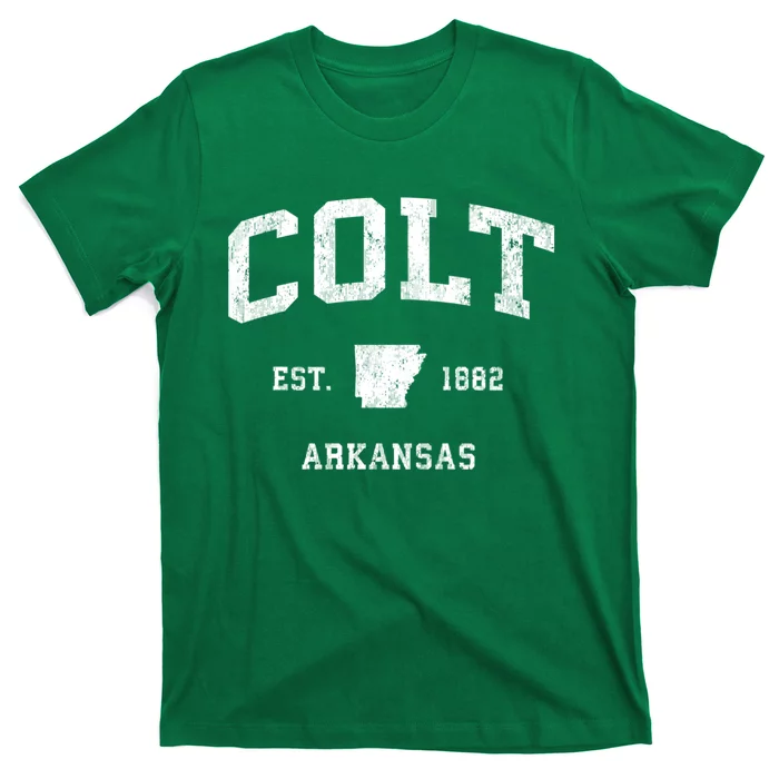 Colt Arkansas Ar Vintage Athletic T-Shirt